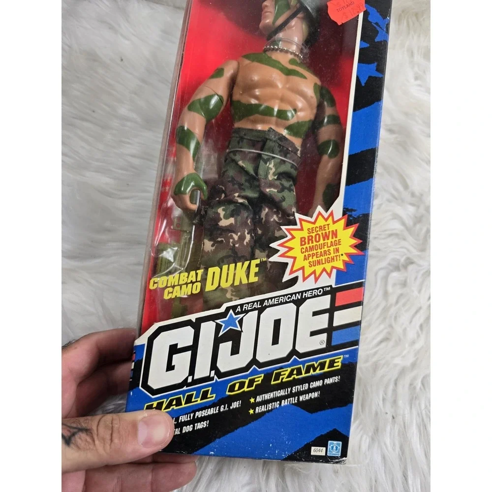 GI JOE 12 inch DUKE 1993 Combat camo gear hall of fame new complete moc